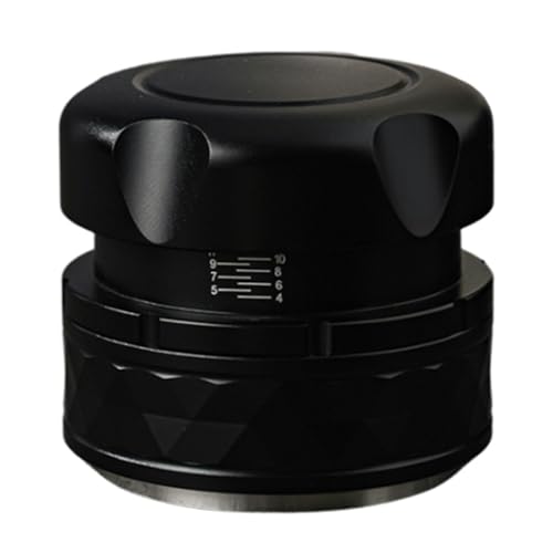 Kaffee-Verteiler, Espresso-Verteiler, Nivellierer, verstellbarer Tamper, bequemer Griff für 51 mm Siebträger von BFLKY