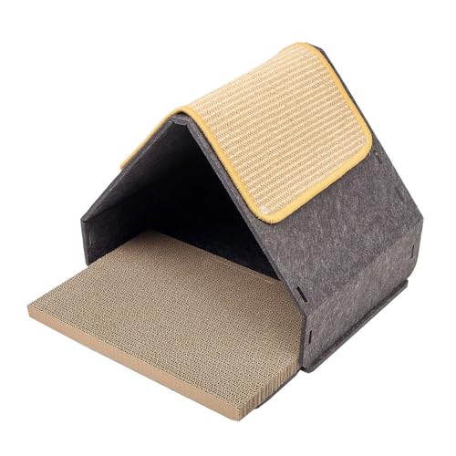 Katzen Kratzbrett Haus Sisal Kratzmatte Katzen Kratzbaum Katzen Bett Kratzhöhle für Katzen Ruhe Katzen Kratzbrett Haus Sisal Kratzmatte Katzen Kratzbaum Katzen Bett Kratzhöhle für Katzen Ruhe von BFLKY