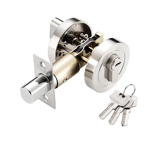 Metall-Türschloss Verdecktes Türschloss Schlüssel-Türschloss Home Security Lock Schnelle Installation für Haushalt von BFLKY
