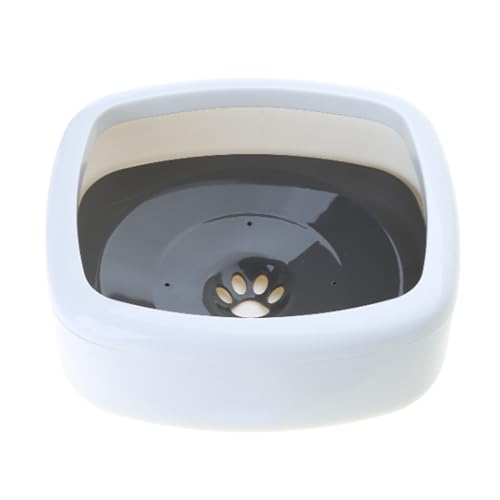 Pet Bowl Floating Bowl Water Drinker Not Wet Mouth Splashes Water Cat Bowl Not Sprinkler Water Dispenser Portable Bowl von BFLKY