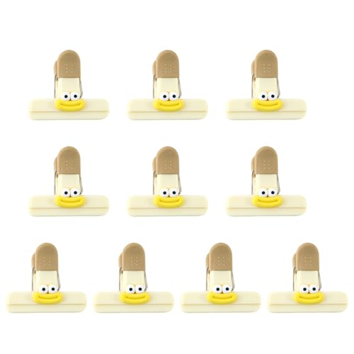 Praktische Chip-Clips, Mehrzweck-Lebensmittelaufbewahrung, Versiegelung, Snacks, Taschen, Zubehör, Küchenorganisation, Zubehör, 10 Stück von BFLKY