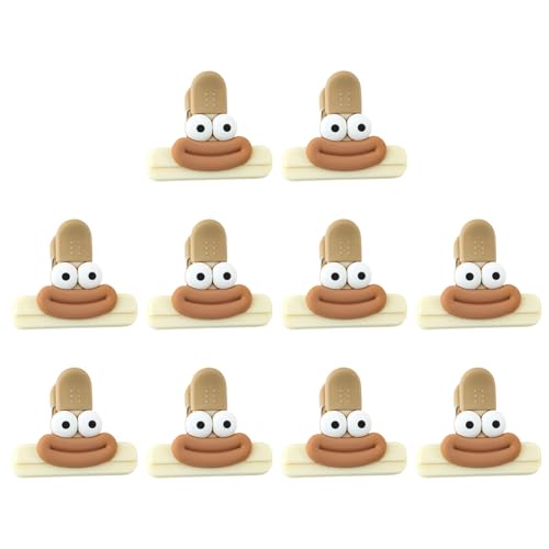 Praktische Chip-Clips, Mehrzweck-Lebensmittelaufbewahrung, Versiegelung, Snacks, Taschen, Zubehör, Küchenorganisation, Zubehör, 10 Stück von BFLKY