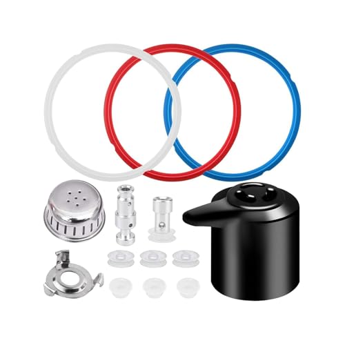 Umfassendes Zubehör-Set, spülmaschinenfest, Teil für 5/6 QT mit Anti-Verstopfungs-Dichtungsringen von BFLKY