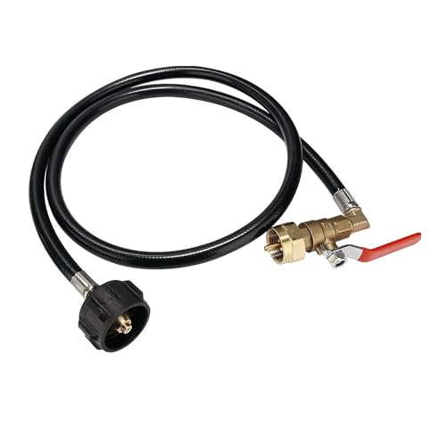 Verbesserter Propan-Nachfülladapterschlauch für 0,5 kg Tanks Verlängerung Propan Nachfüllschlauch mit Steuerventilen Propan-Tanks Verbesserter Propan-Nachfülladapterschlauch für 0,5 kg Tanks Verlängerung Propan Nachfüllschlauch mit Steuerventilen Propan-Tanks von BFLKY