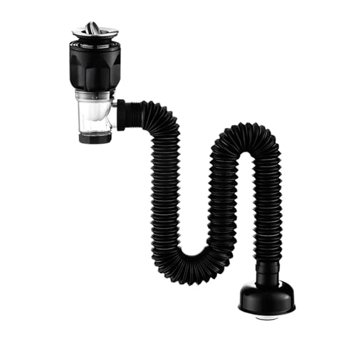 Waschbecken-Abfluss, Sanitär, flexibler Abflussschlauch, flexibles Abflussrohr, Abflusssieb, Abflussschlauch von BFLKY