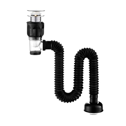 Waschbecken-Abfluss, Sanitär, flexibler Abflussschlauch, flexibles Abflussrohr, Abflusssieb, Abflussschlauch von BFLKY
