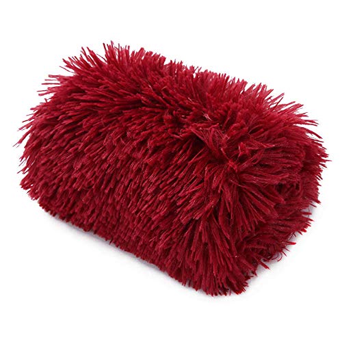 BFNDSSEOU Hunde Matratze Hunde Training Matratze Dog Cat Pet Blankets Wine Red Multiple Sizes(S) von BFNDSSEOU