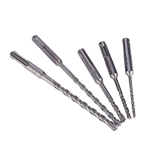Drehende Hammerbohrung SDS Plus Bohrhammer-Bits, 5er-Pack, verschiedene Größen von BFNDSSEOU