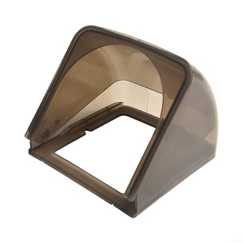 Wand Schalter Panel Box Schutzschutz Wasserdichte Steckdosenabdeckung, Klappsteckdosenabdeckung, wasserdichte Kunststoffsteckdosenbox vom Typ 86(Black) von BFNDSSEOU