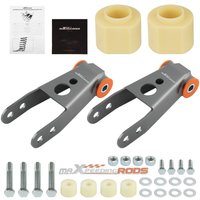 Leveling Lift Kit Front 3'' + Rear 2'' Shackles for Jeep Cherokee xj 1984-20013'' + 2'' Hherlegungskit Level Lift Kits fit für Jeep Cherokee xj 4WD von MAXPEEDINGRODS