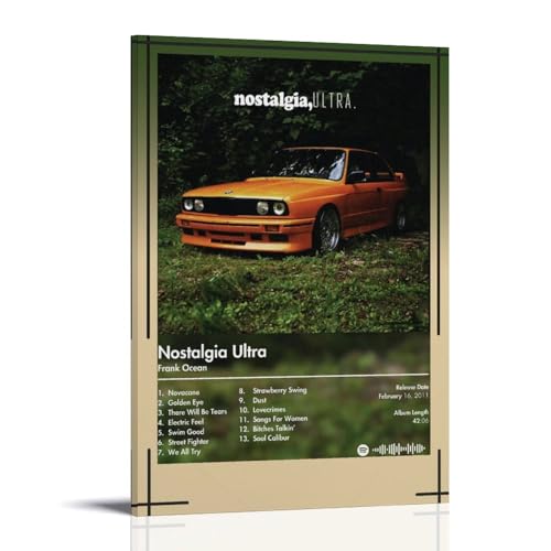 BFQMBKJUQ Frank Ocean Nostalgie, Ultra-Poster, Kunst, dekoratives Gemälde, Geschenke, feuchtigkeitsbeständig, lichtbeständig, Kunstgeschenke, wasserdichte Verschmutzung, Heimdekoration, 60 x 90 cm von BFQMBKJUQ