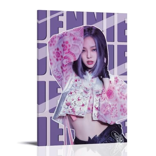 BFQMBKJUQ Jennie Poster, Kunst, dekoratives Gemälde, Geschenke, feuchtigkeitsbeständig, lichtbeständig, Kunstgeschenke, wasserdichte Verschmutzung, Heimdekoration, 20 x 30 cm, Rahmenstil von BFQMBKJUQ