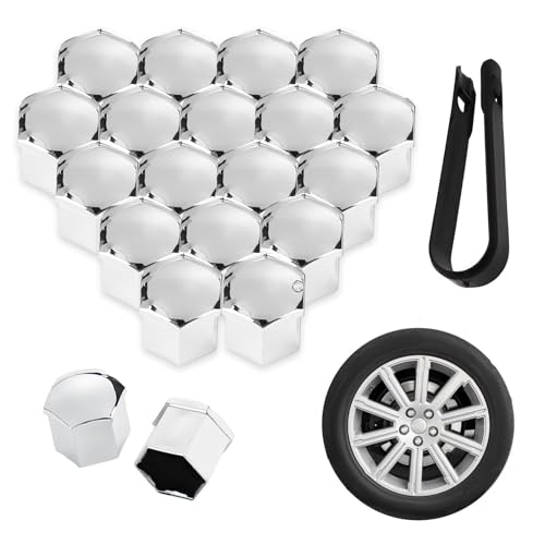 BFRDGE 20 Stück radmutterkappen radschraubenkappen, für Benz A-Class W169 A-Class W176 A45 AMG Sechskant-Reifen Muttern-Abdeckungen, mit Entfernung Werkzeug,B-21MM BFRDGE 20 Stück radmutterkappen radschraubenkappen, für Benz A-Class W169 A-Class W176 A45 AMG Sechskant-Reifen Muttern-Abdeckungen, mit Entfernung Werkzeug,B-21MM von BFRDGE