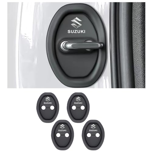 BFRDGE 4 Stück Autotürschlossabdeckung, für Suzuki Swift IV 2004-2024 Auto Türschloss Abdeckung Türschlossabdeckung Schutzkappe von BFRDGE