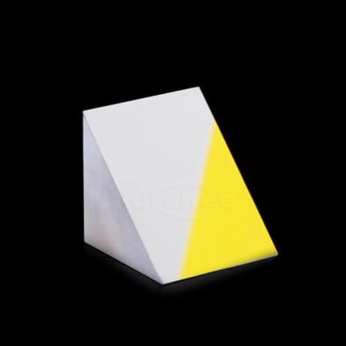 Dreieckiges Prisma aus optischem Glas mit reflektierender Folie (20 x 20 x 20 mm) von BFRDYUEOI