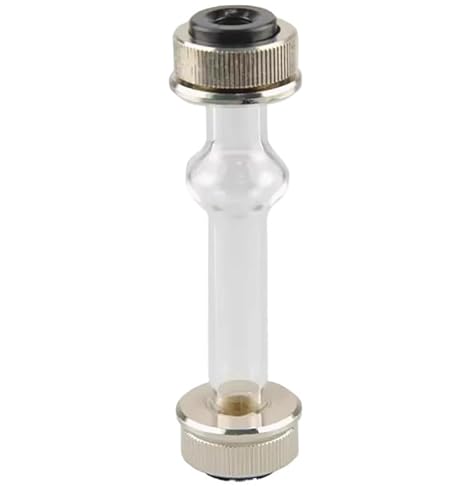 Optisches Rohr, optischer Aktuator, Reagenzglas, Blasentrichtertyp, Säure- und Alkalibeständigkeit, hohe Temperaturbeständigkeit, 50 100 200 mm(WHITE) von BFRDYUEOI
