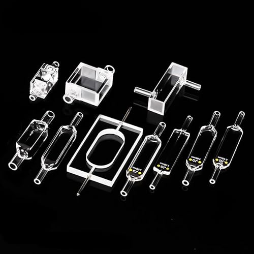 Quarz-Durchflussküvette Eine Vielzahl von Stilen gute Fließfähigkeit Spezifikationen komplett((06)40x10x10mm) von BFRDYUEOI