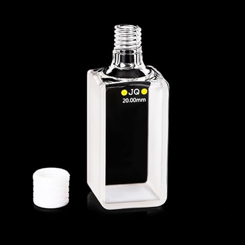 Quarzzelle mit Schraubverschluss (20 mm)/Quarz-Schraubflasche/17 ml von BFRDYUEOI