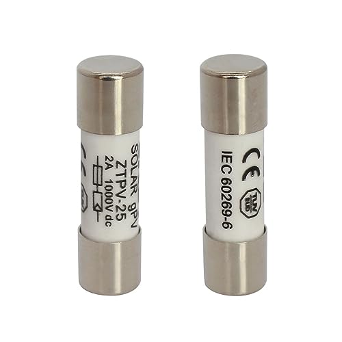 1 stück 1000V 10 * 38MM 2A 6A 8A 10A 12A 15A 20A 30A Sicherung(6A) von BFSYDLUJ