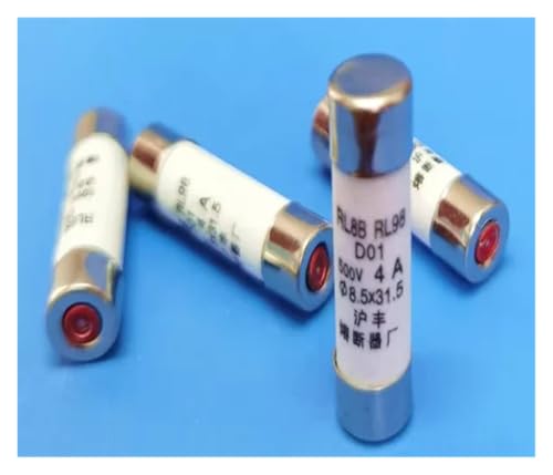 Sicherungen: RL8B RL98 RL8B-16 RL98-16 RO14 1A 2A 3A 4A 5A 6A 10A 16A 500V D01 8,5mm*31,5mm /RL98-16A 500V / 16 Typ Kappe(RL8B RL98 10A 500V) von BFSYDLUJ