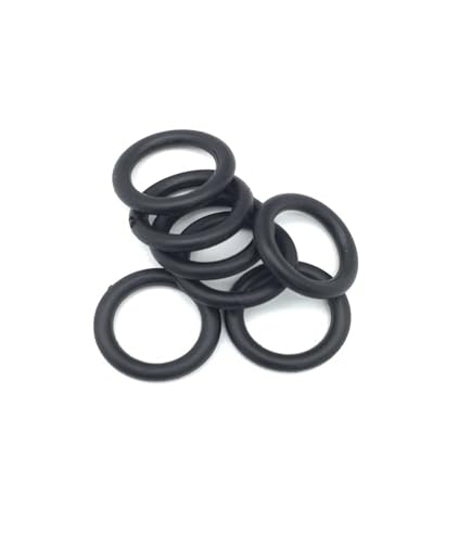 10 stücke NBR O Ring Öl Dichtung Dichtung Dicke CS 1mm OD 3~72 mm Automobil Nitril Gummi Runde form Korrosion Widerstehen Scheibe Schwarz(OD 8.5mm CS 1.0mm) von BFXXF