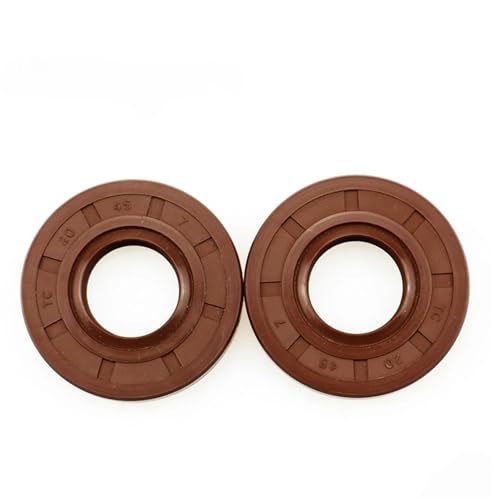 2PC ID 10 MM TC Öl Braun Fluor Gummi Frühling Lip Dichtung 10x16x4 10x16x5 10x18x4(10x19x5) von BFXXF