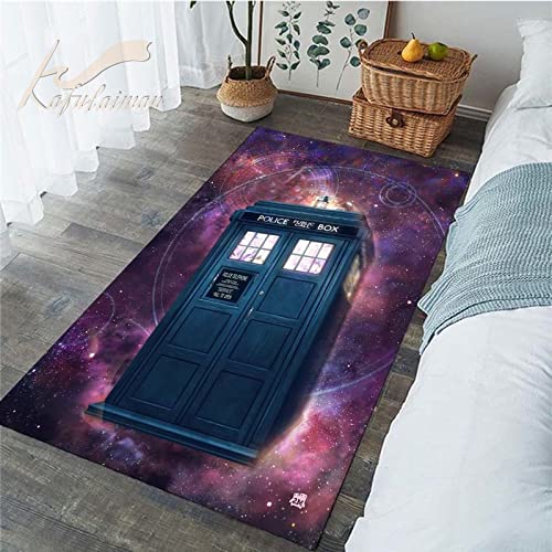 BGAFAG Doctor Who Rutschfester Großer Teppich Für Kinderzimmer Wohnzimmer Wohnkultur Yogamatte E5067 120X180Cm von BGAFAG