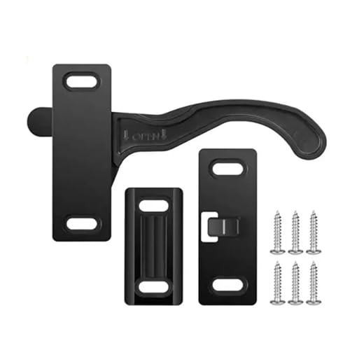 1 Set RV-Bildschirm-Türriegel-Set mit rechtem Handgriff, universelles Zubehör for Wohn-Wohnwagen-Wohnwagen-Camper-Eingangstür-Hardware von BGAZA