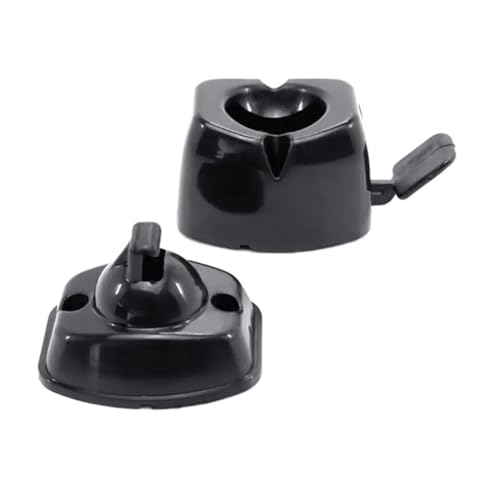 1 Set RV Trailer Stop Entry RV Bagga Tür Fang Fach Clips Kunststoff Türschloss Fach Clip Zubehör(Noir) von BGAZA
