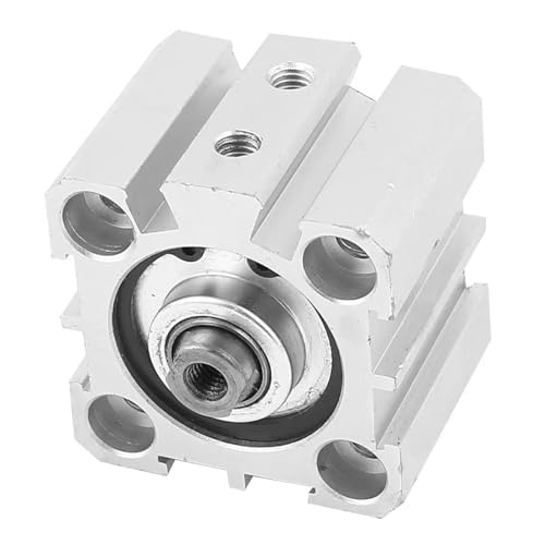 1 Stück 32 mm Bohrung 35 mm Hub Edelstahl Pneumatik-Luftzylinder SDA32-35 von BGAZA