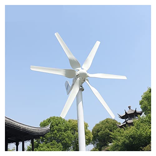100 0w 24V. Windturbinengenerator mit MPPT. Controller Wind Turbine Generator mit 8 Klingen Kleinwindturbine for Heimnutzung geräuscharm hoher Effizienz(6,MPPT CONTROLLER_48V) von BGAZA