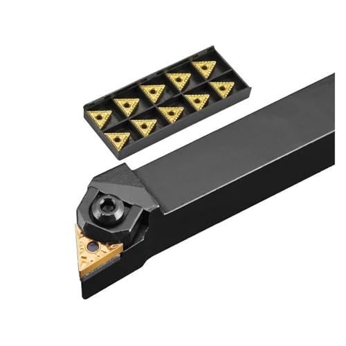 1pc WTJNR2020K16 WTJNR 1616H16 WTJNR2525M16 Externe Triangul Drehen Werkzeug Halter Hartmetall Einsätze Drehmaschine Schneiden Werkzeuge Set(TNMG160404-TM,WTJNR3232P16) von BGAZA