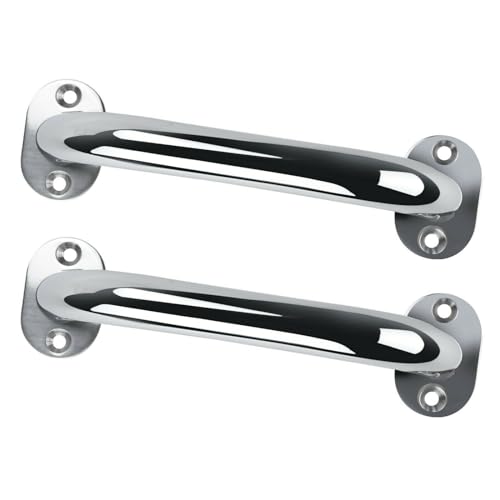 2X Türgriff Boot Edelstahl Handlauf 9" runder Haltegriff poliert Marine Yacht/Wohnmobil von BGAZA