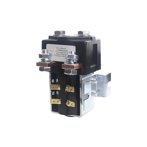 DC Schütz Elektrische Fahrzeug 1NC Schalter 12V24V48V60V72V CZWB200A eignet for Baumaschinen Batterie Autos(36V) von BGAZA