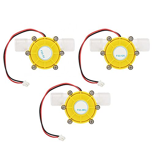 DC5V 12V 80V F50 Micro-Hydro-Generator DC-Wasserpumpe Wasserkrafter Energieerzeuger Mini Water Generator(5V) von BGAZA