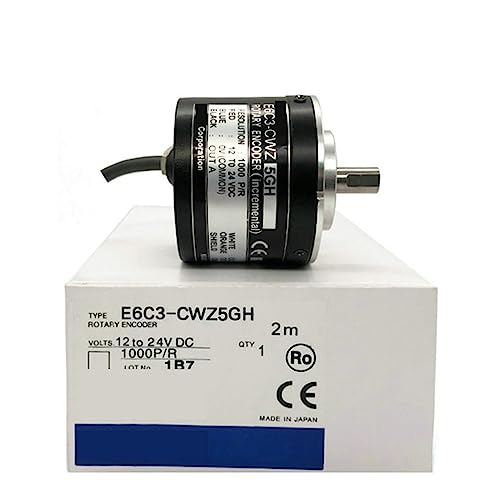 E6C3-CWZ5GH / CWZ3XH Robuster Inkrementalgeber Mit 50 Mm Durchmesser. Drehgeber 100 200 360 500 600 1000 1024 2500 PPR(E6C3-CWZ5GH,2500PPR) von BGAZA