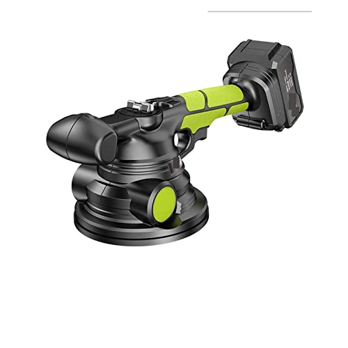 Einstellbare Fliesenfliesenmaschine Elektrischer Fliesensaugnapf Kann 200KG Fliesen Vibrator Automatisches Bodennivellierungswerkzeug Elektrowerkzeug saugen(Type B green) von BGAZA