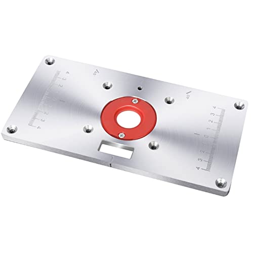 Fräsplatte for Trimmmaschinenbank for Tupia Gravurfräser Gravur Flip Board Aluminium Fräsplatte Tupia Fräsplatte for Trimmmaschinenbank for Tupia Gravurfräser Gravur Flip Board Aluminium Fräsplatte Tupia von BGAZA