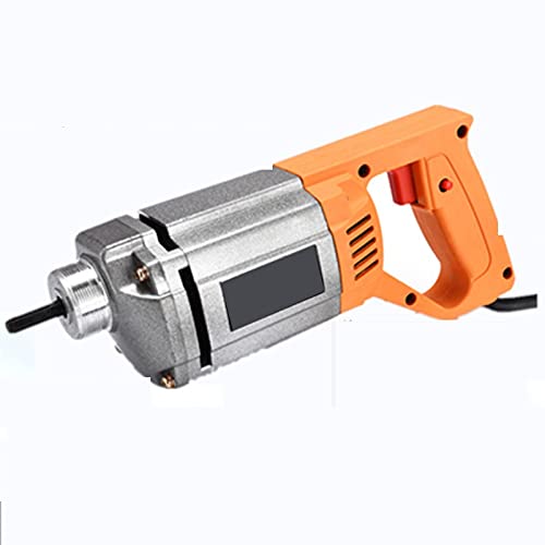 Handaufbau Vibrator Beton Vibrator Bleistiftbeton Vibrabrater mit 1m 1,2 m 1,5m. Schlauch([1800W] stand-alone aluminum body) von BGAZA