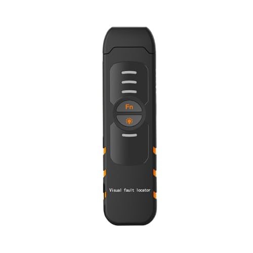Handheld Optical Power Meter 5-30 MW Fiber Optic Tester Stift VFL Rot Licht Optische Faser Optic Rot Licht Stift Visual Fault Locator(5mw dry battery) von BGAZA
