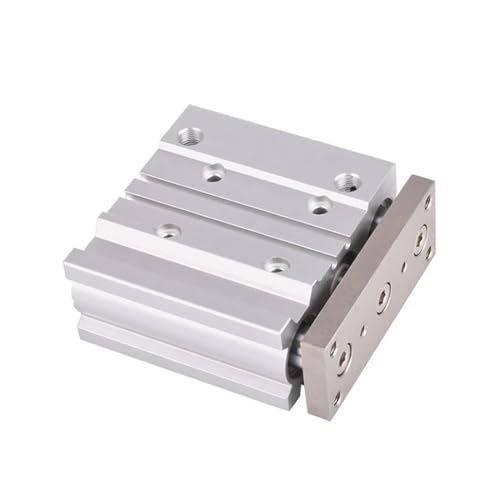 MGPL20 Hub 10–150 kompakter pneumatischer Luftzylinder mit Führungsstange MGPL20–10 MGPL20–20 MGPL20–40 MGPL20–150 Kugelbuchsenlager(MGPL20-125) von BGAZA