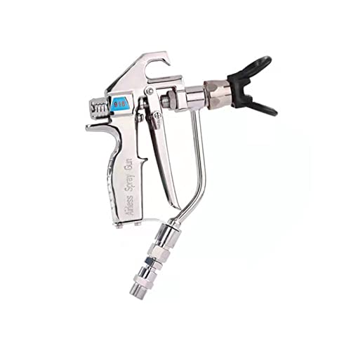 Professionelle Airless-Spritzpistole Paint Putty Edelstahl-Spritzpistole Pumpe Hochdruck-Airless-Spritzgerät von BGAZA