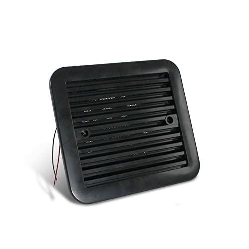 RV Camper Vent Abluftventilator 12 V Einweg-Seitenluftauslass Staubdichter Ventilator Caravan Externes Zubehör(Strong Wind Model B) von BGAZA