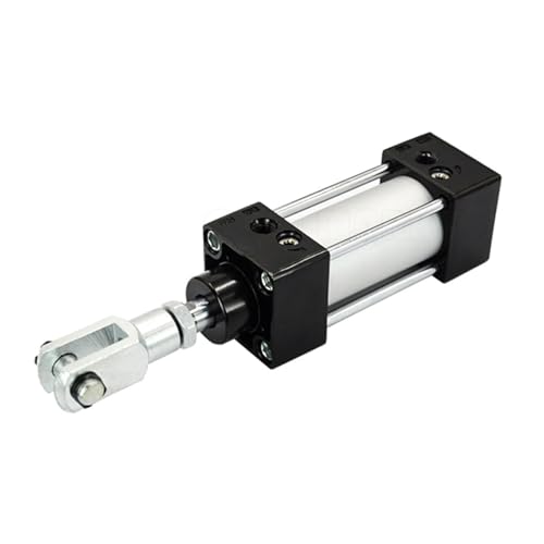 SC40X100 40mm Bohrung 100mm Kleinkolben Pneumo Doppeltwirkender Hub Druckstange SC Luftpneumatikzylinder(F-M12X125 Y,SC40X100) von BGAZA