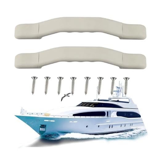 Türgriffgriff 2 Stück RV-Griff for Schubladentür Haus Marine Tür Ersatzgriff for Golfwan Reiseanhänr Wohnmobile(White) von BGAZA