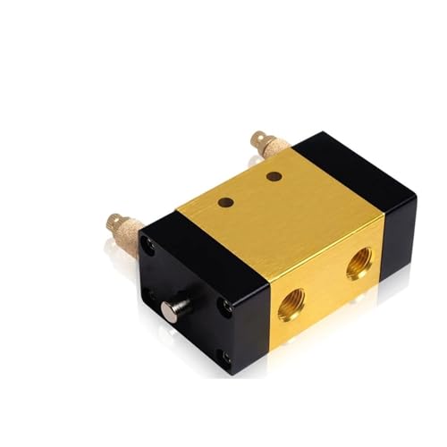 ZDV-08 Pneumatischer Schalter Luftventil Zylinderschalter Automatische Hubgeschwindigkeitsregelung 2 Positionen 5 Qay Umkehrventil(With 4mm Fitting) von BGAZA