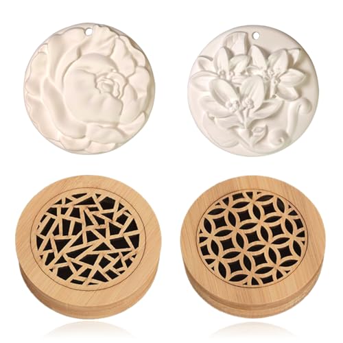 2 Set Duftstein für Ätherische Öle mit Hölzerner Diffuser,Aromatherapie Duftstein für Ätherische Öle Räucherkiste Diffuser Ätherische Öle Duftstein Aroma Diffuser für Schlafzimmer,Badezimmer,Büro,Auto 2 Set Duftstein für Ätherische Öle mit Hölzerner Diffuser,Aromatherapie Duftstein für Ätherische Öle Räucherkiste Diffuser Ätherische Öle Duftstein Aroma Diffuser für Schlafzimmer,Badezimmer,Büro,Auto von BGCCWJ
