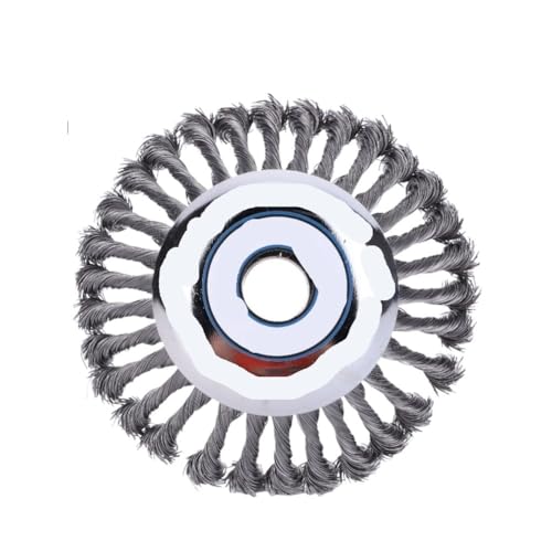 10/6/5/4 Zoll Stahldrahtbürsten-Trimmerkopf Universal-Gartenbürste for Entfernen von Rostschneiderkopf Rasenmäher-Freischneider-Werkzeuge(6inch) von BGDIEAKIN