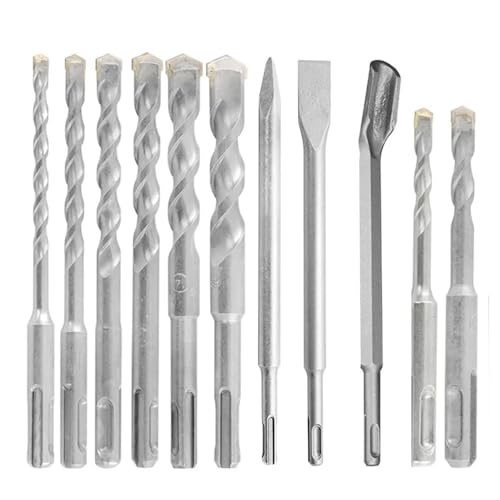 11 Stücke for SDS for PLUS Meißel Setzpunkt Nut Solarplexus Flachmeißel Elektrischer Hammerbohrer Brechen Beton Ziegelwand Bohren 11 Stücke for SDS for PLUS Meißel Setzpunkt Nut Solarplexus Flachmeißel Elektrischer Hammerbohrer Brechen Beton Ziegelwand Bohren von BGDIEAKIN