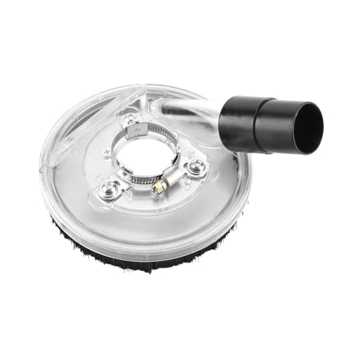 80–125 mm transparente Staubschutzhaube for Trockenschleifen, for Winkelschleifer, Staubschutzhaube for Handschleifer, Schleifstaubschutzhaube von BGDIEAKIN